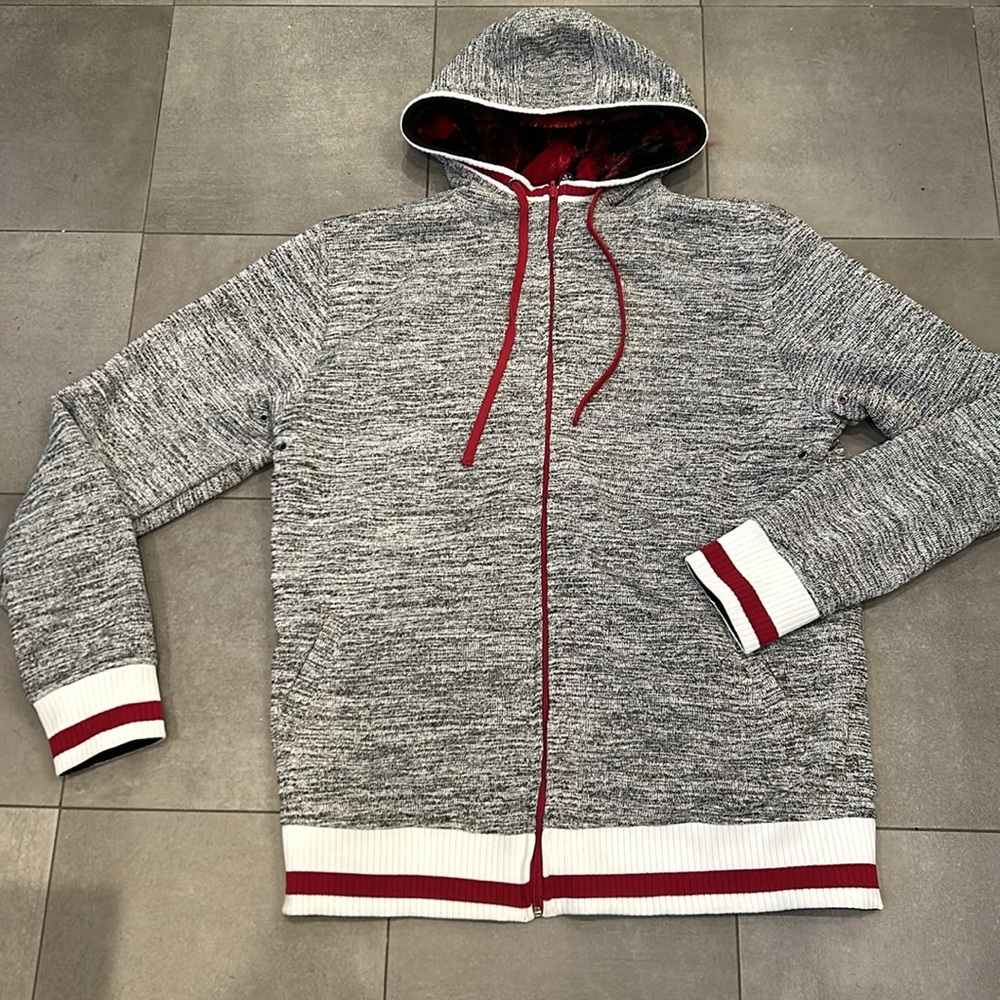 Pook Faux Fur Reversible Hoodie